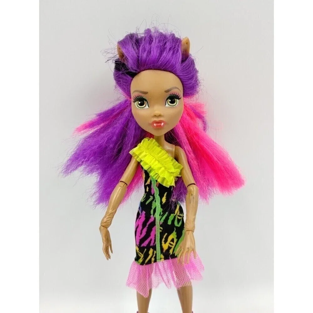 Monster High Doll Monstrous Hair Electrified Clawdeen Wolf With Outfit S…